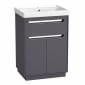 Image of Tavistock: Acumen Free-standing Vanity Unit with Basin, Drawer, & Doors (600mm)