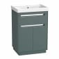 Image of Tavistock: Acumen Free-standing Vanity Unit with Basin, Drawer, & Doors (600mm)