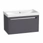 Image of Tavistock: Acumen Wall-mounted Vanity Unit with Basin & Drawer (800mm)