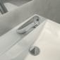 Image of Ideal Standard: Sensorflow E Deck-Mounted Sensor Basin Mixer Tap (Battery, Chrome)