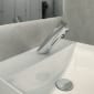 Image of Ideal Standard: Sensorflow E Deck-Mounted Sensor Basin Mixer Tap (Mains, Chrome)