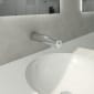 Image of Ideal Standard: Sensorflow E Panel-Mounted Sensor Basin Mixer Tap (Mains, Chrome)