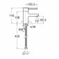 Image of Roca: Targa Smooth Body Basin Mixer Tap (Chrome)