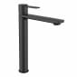 Image of Roca: Targa Deck-mounted Tall Basin Mixer Tap with Cold Start