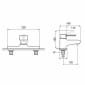 Image of Roca: Targa Deck-mounted Bath Filler Tap (Chrome)