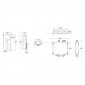 Image of Roca: Smart Shower Pack with Square Design & Two Outlets