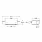 Image of Roca: T-2000 Wall-mounted Thermostatic Shower Mixer Valve with Shelf (Chrome)