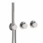 Image of Roca: T-Multi Wall-mounted Thermostatic Bath-shower Valve with Handset (2-Way)