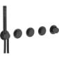 Image of Roca: T-Multi Switch Thermostatic Bath-shower Valve, Outlet and Handset (3-Way)