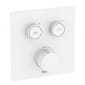 Image of T-3000 Wall-mounted Built-in Square Thermostatic Shower Mixer Valve (2-Way)