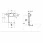 Image of Roca: Duplo ONE Compact Depth Concealed Cistern (AG)