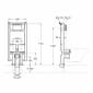 Image of Roca: Duplo ONE Compact Depth Installation System with Cistern and Frame (AG)