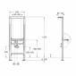 Image of Roca: Duplo S Urinal Frame