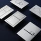 Image of Roca: Duplo S PS4 Dual Flush Operating Plate