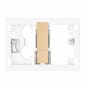 Image of Roca: Duplo S PS4 Dual Flush Push Buttons Only