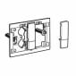 Image of Roca: Duplo S PS4 Dual Flush Push Buttons Only