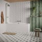 Image of Crosswater: Asura Hinged Bath Screen (8mm)