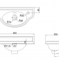 Image of Burlington Curved 505mm Cloakroom Basin