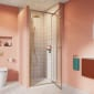 Image of Crosswater: Clear 6 Pivot Shower Door (6mm)
