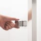Image of Crosswater: Clear 6 Pivot Shower Door with Side Panel (6mm)