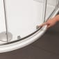 Image of Crosswater: Kai 6 Quadrant Shower Enclosure With Double Doors (800mm)