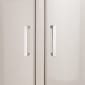 Image of Crosswater: Kai 6 Quadrant Shower Enclosure With Double Doors (800mm)