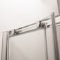 Image of Crosswater: Kai 6 Offset Quadrant Single Door Shower Enclosure (6mm)