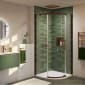 Image of Crosswater: Optix 10 Quadrant Shower Enclosure (10mm)