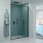 Image of Crosswater: Optix 10 Single Sliding Shower Door (10mm)