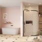 Image of Crosswater: Asura Offset Quadrant Shower Enclosure With Single Door (8mm)