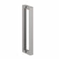 Image of Crosswater: Asura Offset Quadrant Shower Enclosure With Single Door (8mm)
