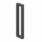 Image of Crosswater: Asura Offset Quadrant Shower Enclosure With Single Door (8mm)