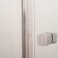 Image of Crosswater: Clear 6 Single Sliding Shower Door with Side Panel