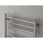 Image of Reina Luna Flat Stainless Steel Heated Towel Rail