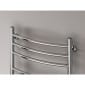 Image of Reina Eos Curved Stainless Steel Heated Towel Rail