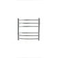 Image of Reina Eos Curved Stainless Steel Heated Towel Rail