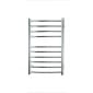 Image of Reina Eos Curved Stainless Steel Heated Towel Rail