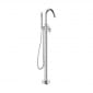 Image of Crosswater MPRO Freestanding Bath Tap With Shower Kit