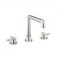 Image of Crosswater MPRO Industrial 3 Hole Deck Mounted Basin Tap Set