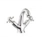 Image of Crosswater Belgravia High Neck Monobloc Basin Tap