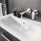 Image of Crosswater Wisp 2 Hole Wall Mounted Basin Tap Set