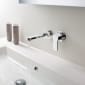 Image of Crosswater Wisp 2 Hole Wall Mounted Basin Tap Set