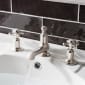 Image of Crosswater Belgravia Deck Mounted 3 Hole Basin Tap Set