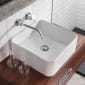 Image of Crosswater Kai Lever Wall Mounted 2 Hole Basin Tap Set