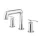 Image of Crosswater Union Deck Mounted 3 Hole Basin Tap Set