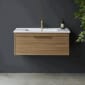 Image of Britton Shoreditch Wall Hung Vanity Unit with Basin