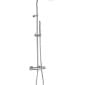 Image of Crosswater Curve Multifunction Thermostatic Shower Valve With Fixed Head & Handshower