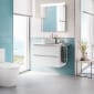 Image of Roca Inspira Wall Hung Vanity Unit With Countertop Basin